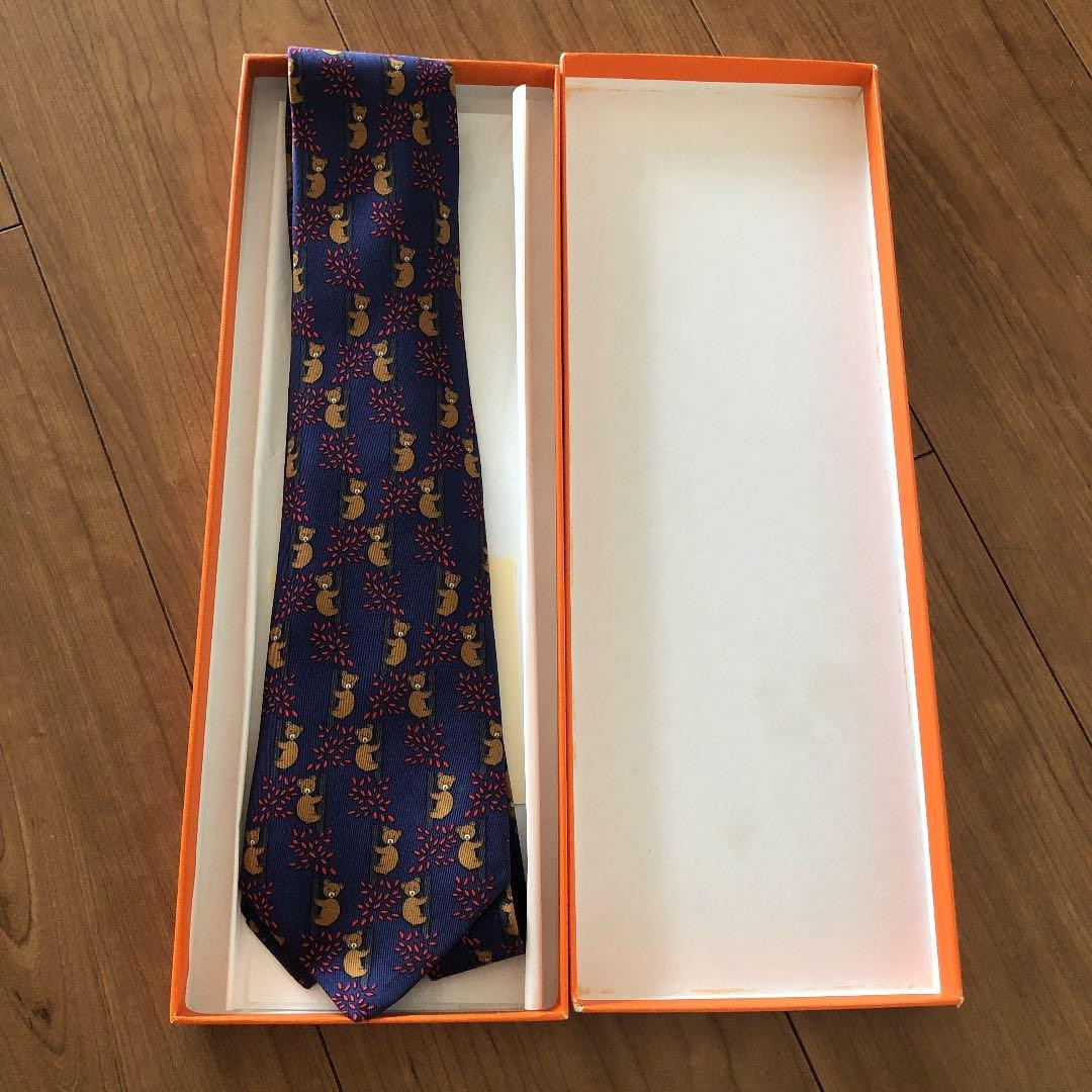 HERMES tie bear pattern - image 7