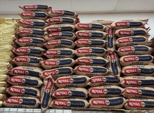 Authentic Royal Naturally Aged Long Grain Indian White Basmati Rice, 20 lb. Bag.