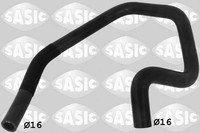 Sasic KüHlerschlauch 3400146 FüR Peugeot 307 206 2A SW 2E CC 2D Break 3E 3A 3H 1