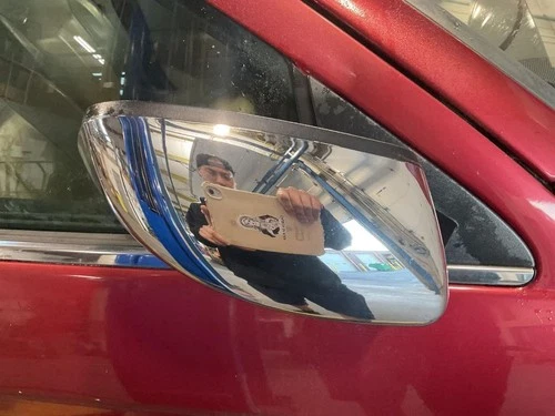 Passenger Side View Mirror Power Sedan Folding Chrome Fits 11-14 200 1996328