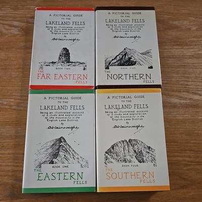 The Pictorial Guides to the Lakeland Fells 4 Book Set - Non Fiction C
