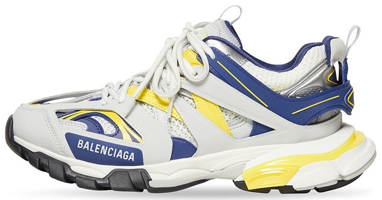 Balenciaga Track Sneaker White Dark Blue Yellow for sale | eBay