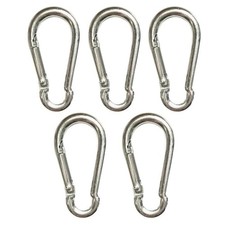 Scuba Diving 316 Stainless Steel Carabiner Clip Marine Grade Rowing Boats Kayak