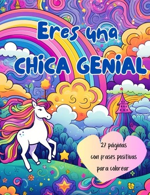 Eres una chica genial 27 páginas con preciosas ilustraciones y frases