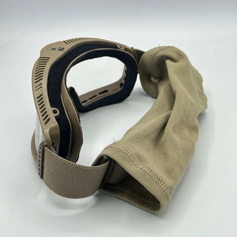 ESS Influx Terrain Tan Clear + Grey Lens Goggles ANSI Z87.1+ EE7018 (Authentic) - Image 4 of 4