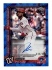2025 Topps Chrome Update Sapphire Autographs #USAJWO James Wood RC Auto 11/199