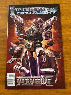 Transformers Spotlight - Sixshot - Cover B - 2006