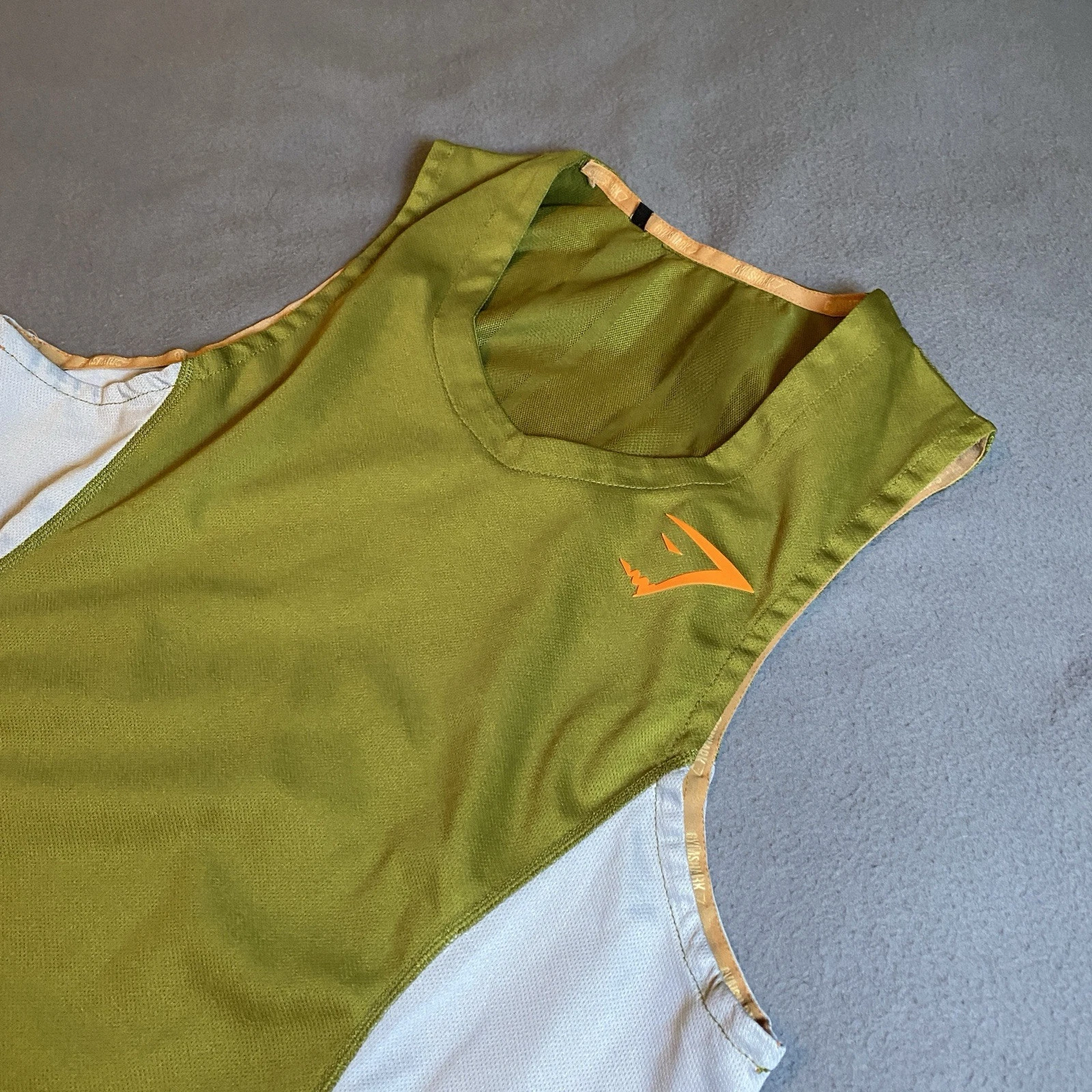 gymshark speed evolve cucumber active gym tank-top