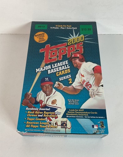 2000 Topps Opening Day & Series 2 Empy Boxes - Picture 9 of 18