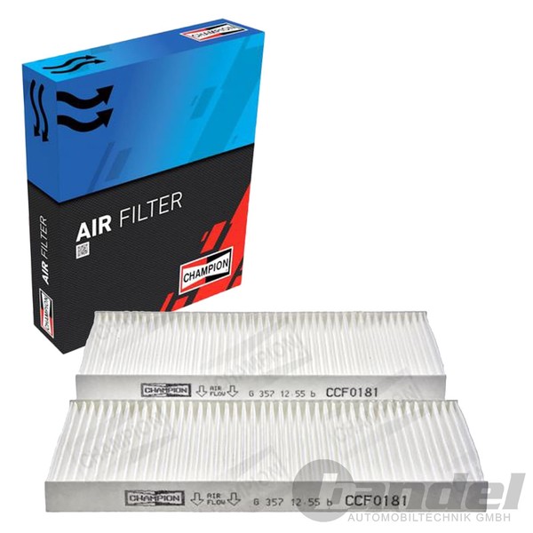 Champion Innenraumfilter Partikelfilter Pollenfilter Passend FüR Hyundai Tucson-image