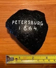 Civil War Artillery Shell Fragment 24lb. Coehorn fragment Battle of Peterburg Va