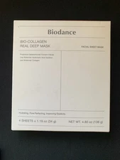 BIODANCE Bio-Collagen Real Deep Mask Facial Sheets Hydrating - 4 Pack - Exp 7/27