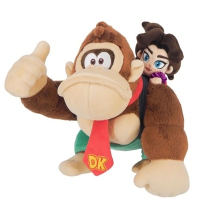 Super Mario Donkey Kong Pauline Plush Doll Sanei Boeki DB01 Nintendo