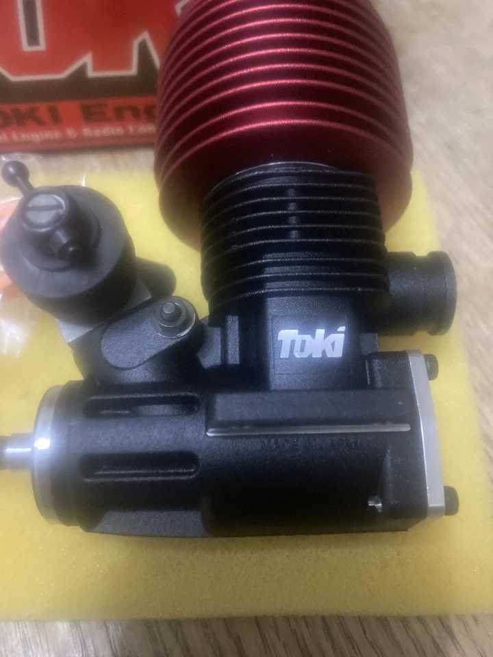 NEW TOKI 21 VINTAGE NITRO GLOW ENGINE 1/8 RC TGX TGR TG10R TG10 RARE 41,500 RPM - Image 2 of 4