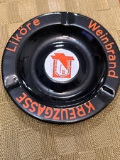 Vintage German Beer Hall Ashtray, Ceramic, Great Condition, Shipping Included