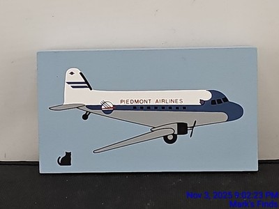  The Cat's Meow Piedmont Airplane DC-3 First Flight Into Roanoke, Va. in 1948