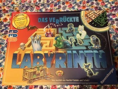 Ravensburger Familienspiele Das verrückte Labyrinth Glow in the Dark Brett Spiel
