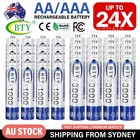 4~24x 3000mAh AA/1000mAh AAA Rechargeable Battery NI-MH 1.2V Recharge Batteries