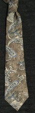 Louis Feraud Men's itialian 100 Silk Neck Tie Paisley 4x57