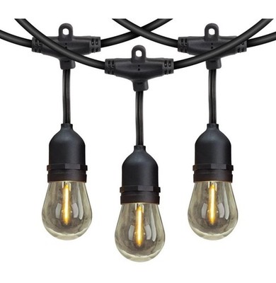 Feit Electric 48 ft. LED string lights For Outdoor Bistro New In Box