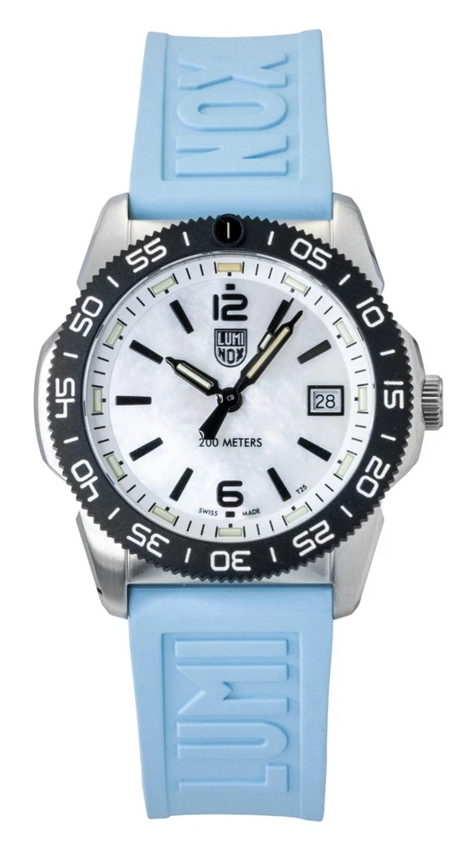 Montre à quartz pour homme Luminox Pacific Diver XS.3124.N.SET cadran noir ca...