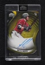 2022 Topps Chrome Black Gold Refractor 26/50 Seth Beer #CBA-SBE Auto 4g8
