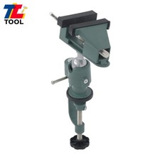 3" Table Bench Vise Work Bench Clamp 360° Swivel Rotating Hobby Crafts Universal