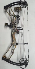 Elite Ritual 30 Realtree Camo Compound Bow Package RH 27/70 arrow rest sight mor