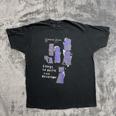 Depeche Mode Songs of Faith and Devotion T Shirt XL                          628