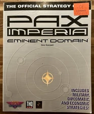 The Official Strategy Guide - Pax Imperia Eminent Domain - 1997 Paperback Book