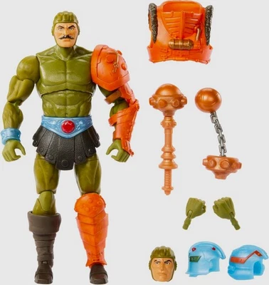 MATTEL Masters of the Universe Masterverse New Eternia Man-At-Arms Actionfigur HYC48