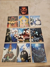 Super Mario 64 Painting Art Set Nintendo 64 - Canvas Wall Art