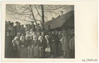 Genuine Photo soldiers RIR.8 with Russian Population in Ochonovo Belarus 1916