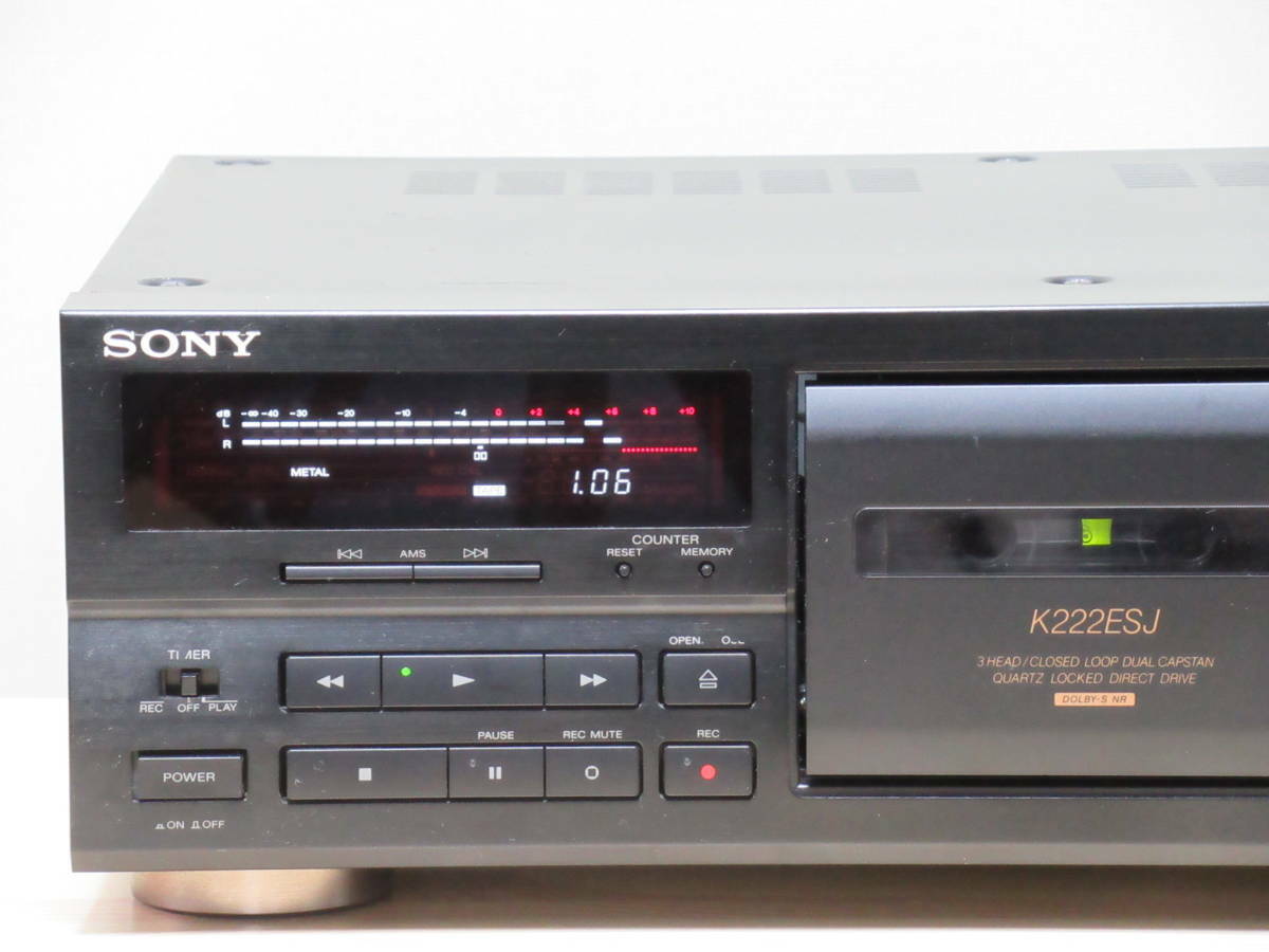 SONY Cassette tape deck TC-K222ESJ used working | eBay SONY Cassette tape deck TC-K222ESJ used working | eBay