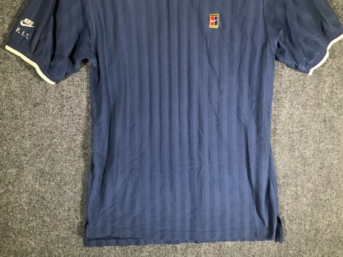 Nike Polo Shirt Casual Outdoor Activewear Men Large Blue Sports Size L Tee Shirt - Picture 4 of 9