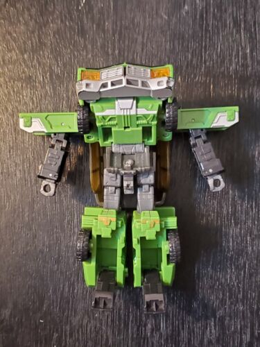 Transformers Cybertron Deluxe Downshift Figure Hasbro Takara 2005 Green Car Toy - Picture 5 of 16