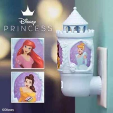 New in Box Disney Princess-Scentsy Wall Fan Diffuser with light 