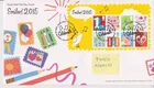TALLENTS PMK GB ROYAL MAIL FDC FIRST DAY COVER  2015 SMILERS MINIATURE SHEET