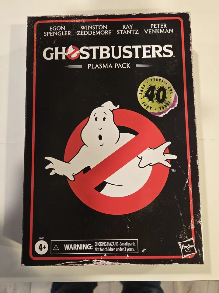 Ray Stantz Ghostbusters Plasma Pack O-Ring 40º Aniversário 3.75 Apenas Figura - Imagem 3 de 3