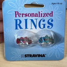 10 Packs Celebrate Party Favor Costume Rings 2 ct Princess Girls Party Favors