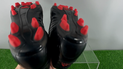 Adidas Predator (Pulsado) Pulse FG US7.5 UK7 Black boots Cleats