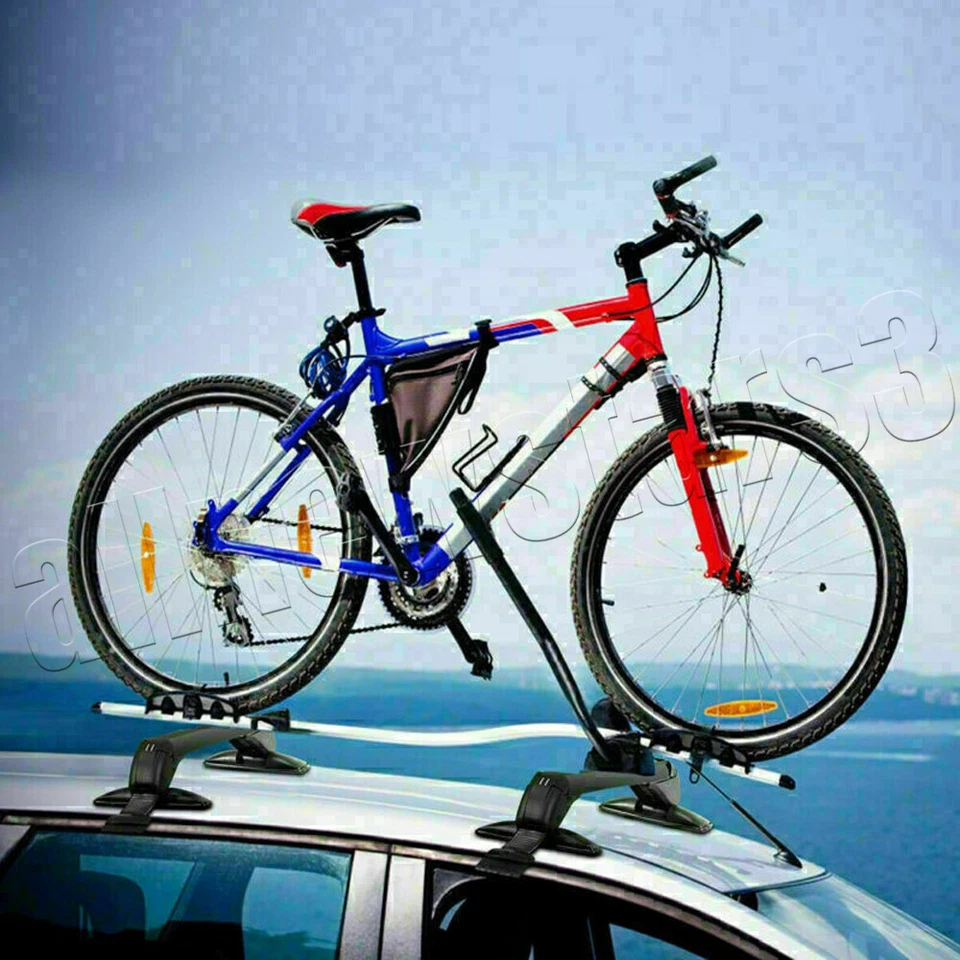 43.3'' Car Top Roof Rack Cross Bar Cargo Luggage w/ Lock For Ford Edge 2007-2023 Foto 2 de 4