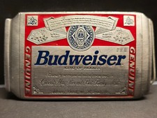 Buckle/Gürtelschnalle BUDWEISER CAN groß, V...