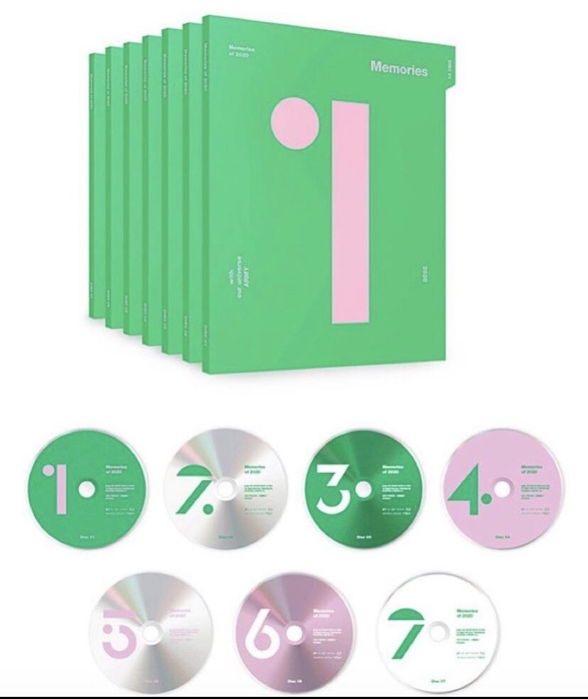 K-POP・アジア BTS Memories of 2020 Blu-ray BTS - BTS MEMORIES OF 2020 BLU-RAY 7 DISC(BLU-RAY CD/about