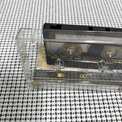 DENON HD-M 90 audio cassette Used Made in Japan Type IV | eBay