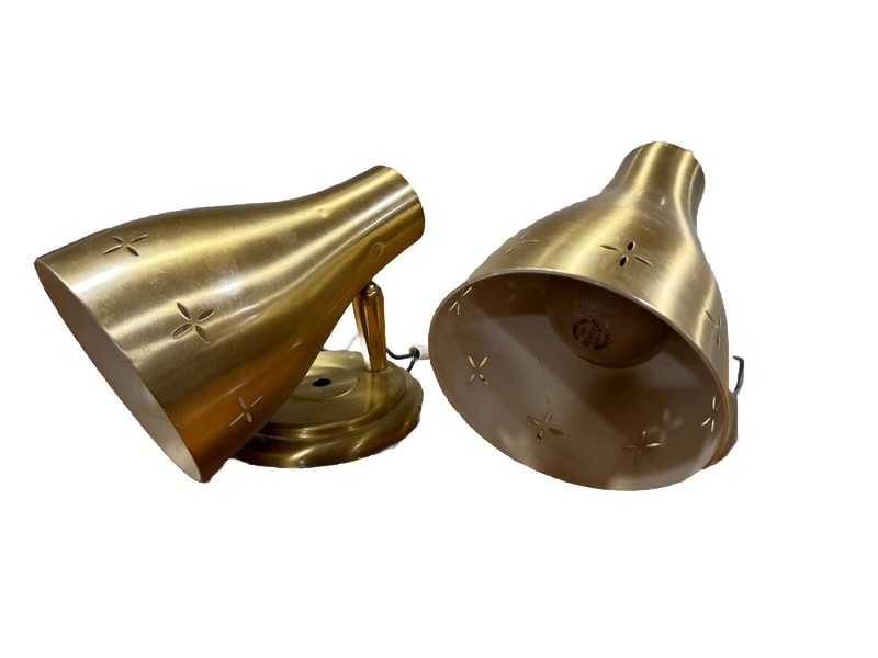 Underwriters Laboratories Sconce Pendant Light Set Of 2 MCM C-100683