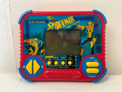 Tested ! Spider-Man Revenge of the Slayers Tiger Handheld Game Electronic LCD