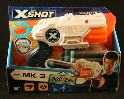 Zuru X Shot MK3 Includes 12 Foam Darts XShot Toy Gun Combo Pack Free Shipping