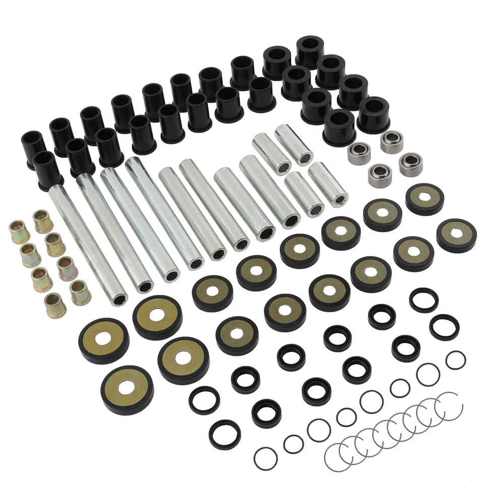 A-Arm Bushing Shaft Kits For Honda Rincon 650 680 ATV Front / Rear Upper & Lower Foto 3 de 4