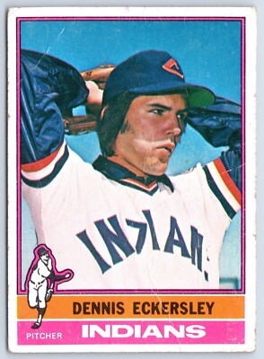 DENNIS ECKERSLEY RC 1976 TOPPS 76 NO 98 VG 50987 | eBay